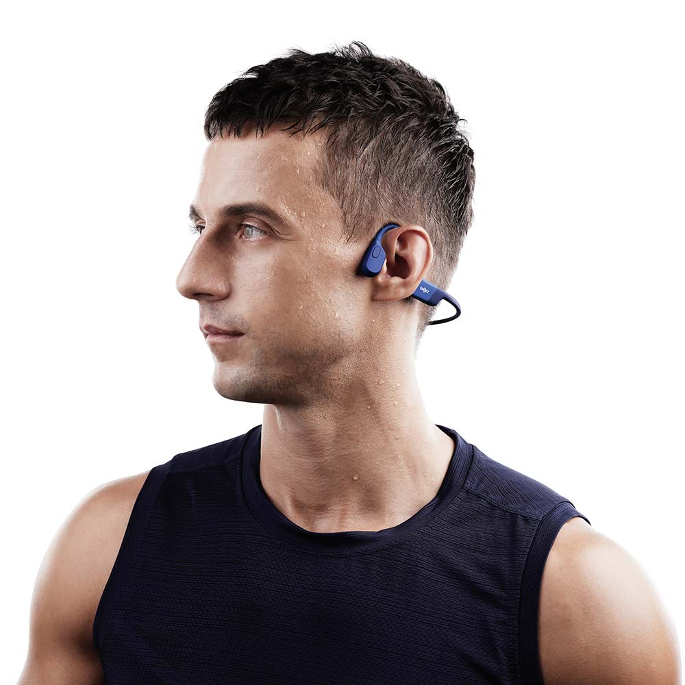 Audífonos Deportivos Bluetooth Shokz OpenRun Blue Eclipse Open Box