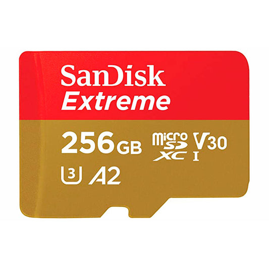 SanDisk Extreme MicroSD 256GB - 160 Mb/s
