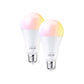 Pack 2 Ampolletas Led Inteligente E27 Smart Homy