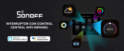 Interruptor Control Central WiFi NSPanel Sonoff