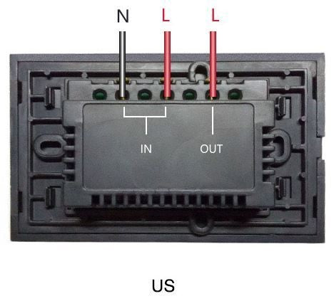 Sonoff Touch - Interruptor de pared inalámbrico controlable por WiFi